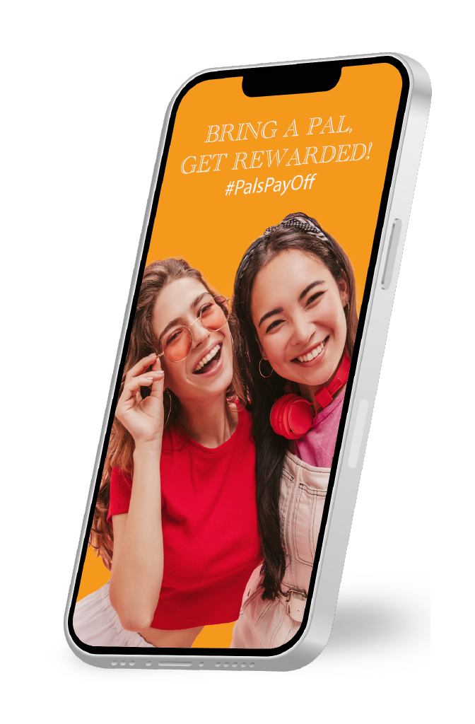 Referral programme on mobile